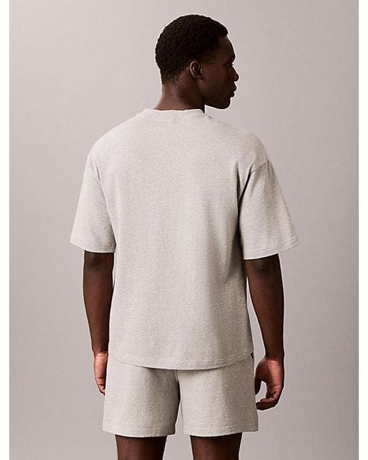 Calvin Klein Natural Pyjama Top Cotton Classics for men
