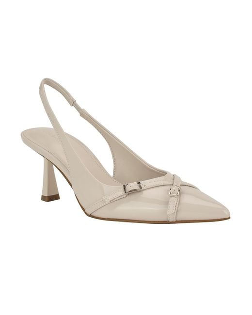 Calvin Klein White Tulissa Heel
