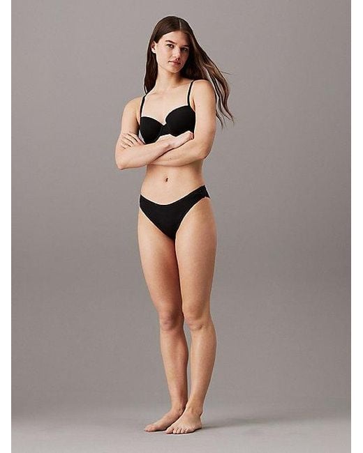 Calvin Klein Brazilian Slip in het Black