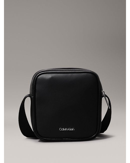 Calvin Klein Black Crossbody Reporter Bag for men