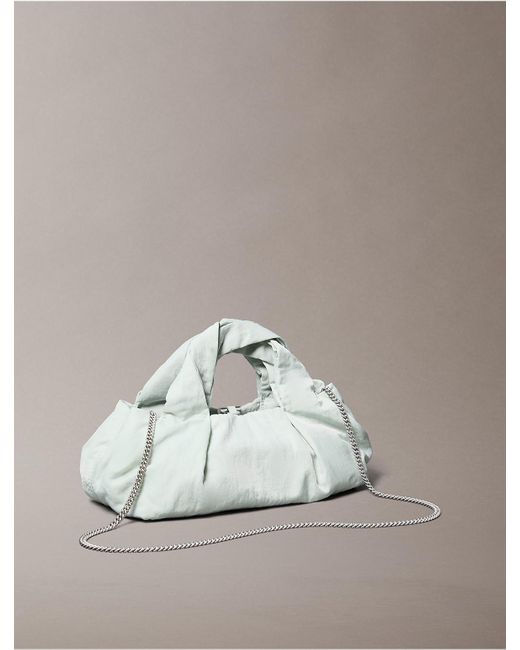 Calvin Klein Metallic Twist Crossbody Bag