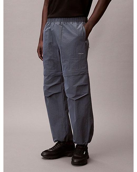 Calvin Klein Performance Ripstop Afritsbroek in het Multicolor voor heren