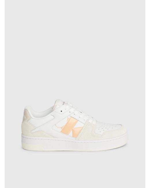 Calvin Klein Natural Suede Trainers
