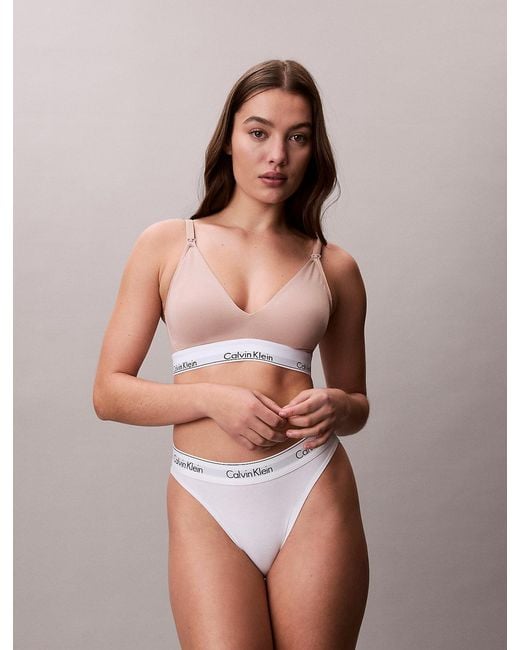Calvin Klein Brown Maternity Bralette