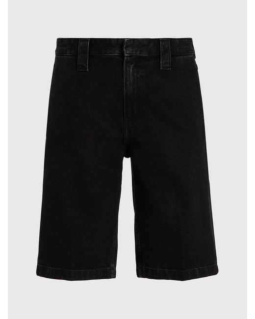Calvin Klein Multicolor Denim Trouser Shorts for men