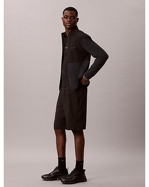 Calvin Klein Brown Sport Water Repellent Performance Gym Shorts for men