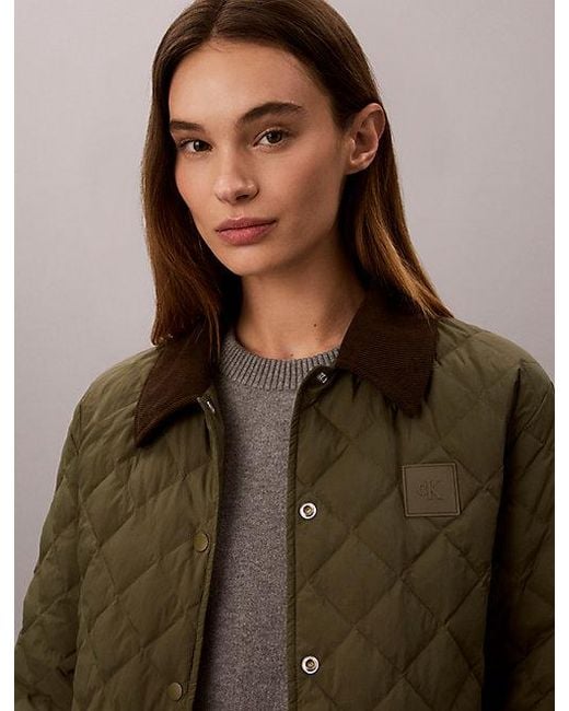 Calvin Klein Multicolor Jeans Quilted Liner Jacket