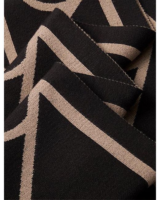 Calvin Klein Multicolor Emblem Logo Scarf for men