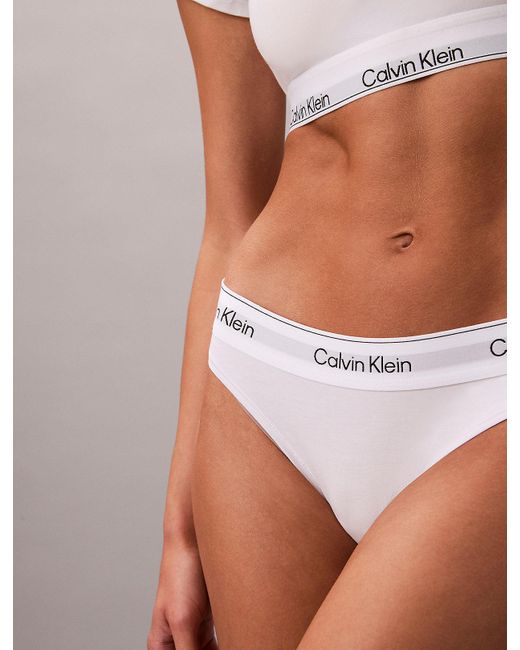 Calvin Klein White Brazilian Briefs
