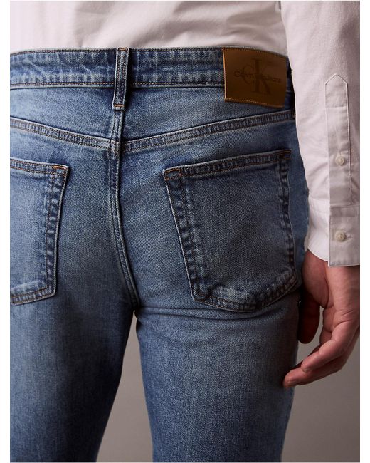Calvin Klein Multicolor Calvin Klein Slim Fit Temperature Regulating Jean for men