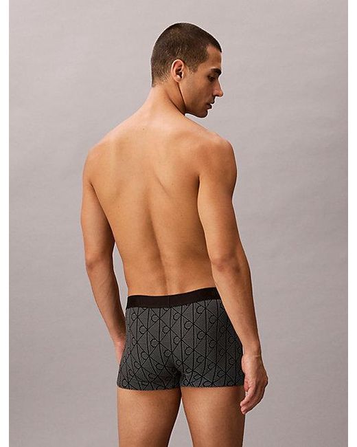 Calvin Klein Black Low Rise Trunks Ck for men
