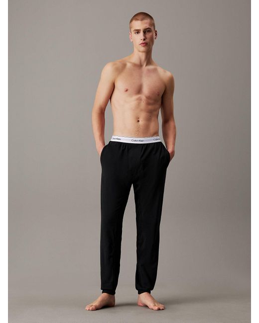 Calvin Klein Black Lounge Joggers for men