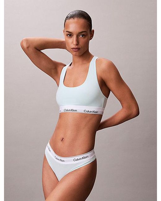 Calvin Klein String in het White