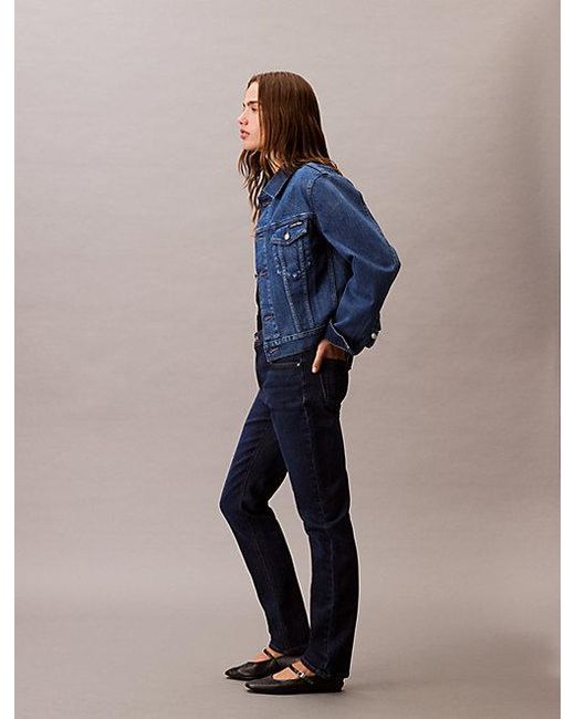 Calvin Klein Blue Jeans Mid Rise Slim Jeans
