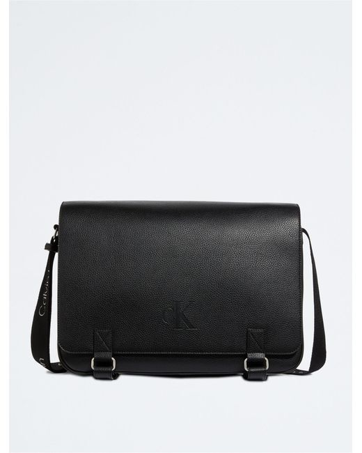 Calvin Klein All Day Messenger Bag in Black for Men Lyst