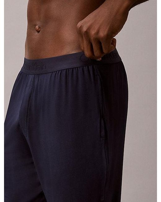 Calvin Klein Brown Pyjama Shorts Ultra Soft Modal for men