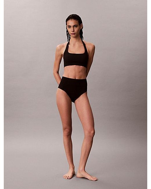 Calvin Klein Black Shapewear Bikini Bottoms Ck Icon