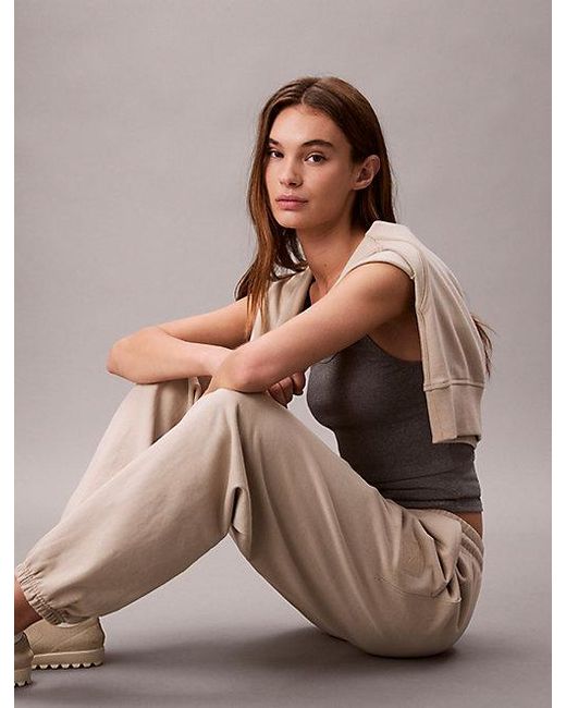 Calvin Klein Multicolor Relaxed Premium Terry Joggers