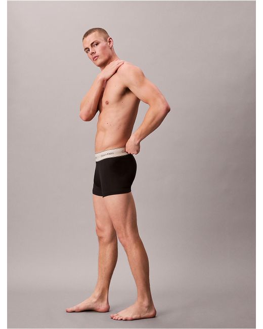 Calvin Klein Multicolor 3 Pack Trunks for men