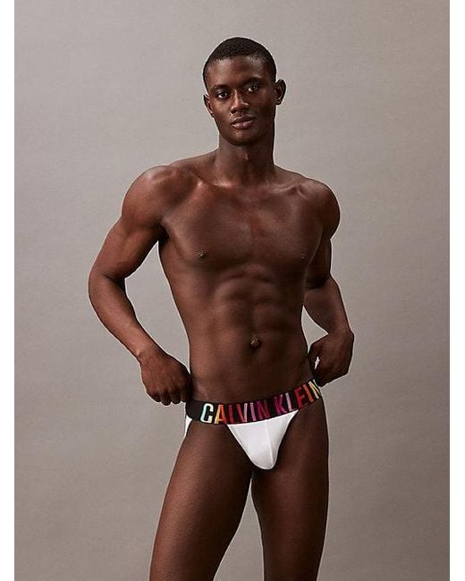 Calvin Klein Jock Strap - Intense Power Pride in het Brown voor heren