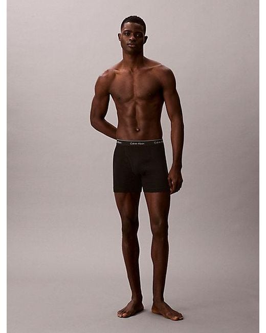 Calvin Klein Multicolor 5 Pack Boxer Briefs Cotton Classics for men