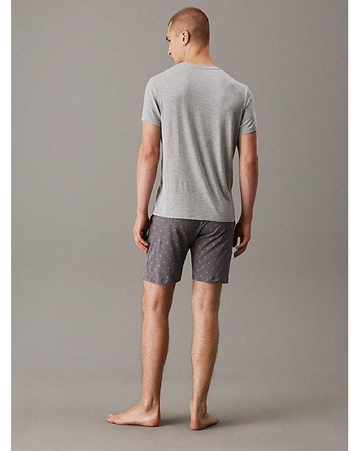 Calvin Klein Korte Loungebroek in het Gray voor heren