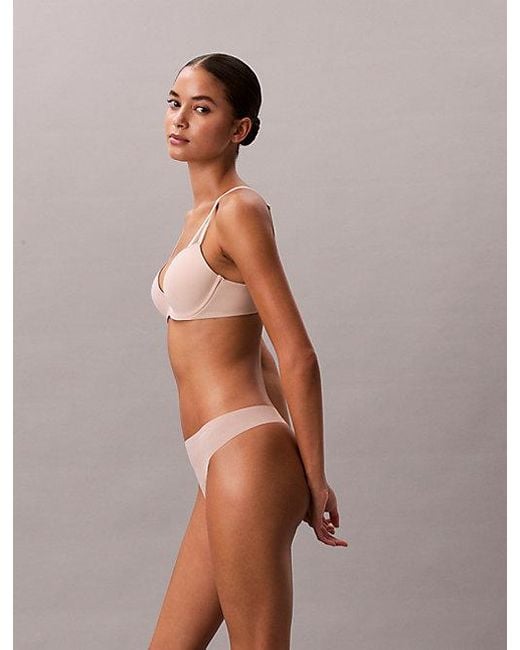 Calvin Klein Natural Light Caramel Invisibles Thong