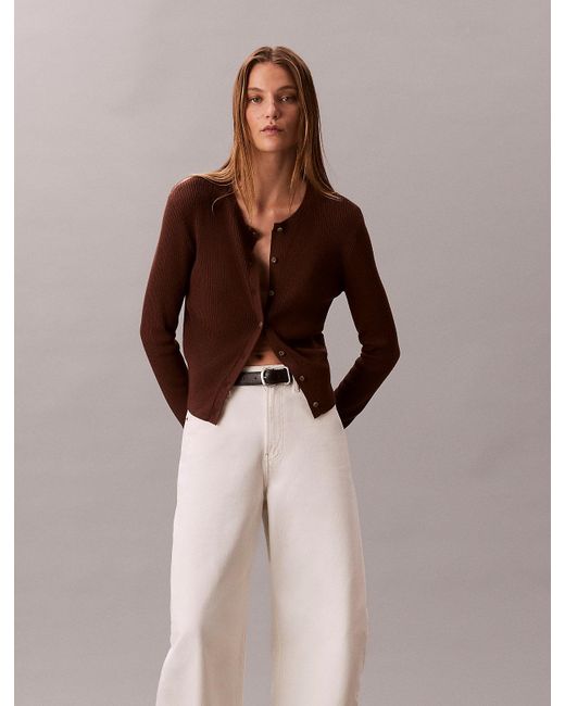 Calvin Klein Multicolor High Rise Barrel Jeans