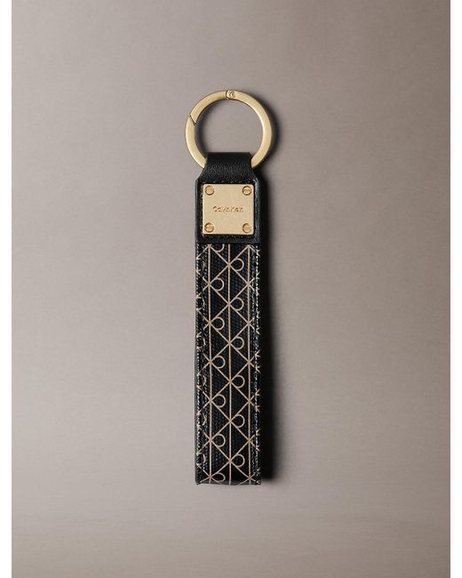 Porte-Clés Entièrement Imprimé De Logos Monogrammes Calvin Klein en coloris Multicolor
