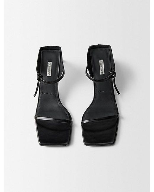 Calvin Klein White Tilda Kitten Heel