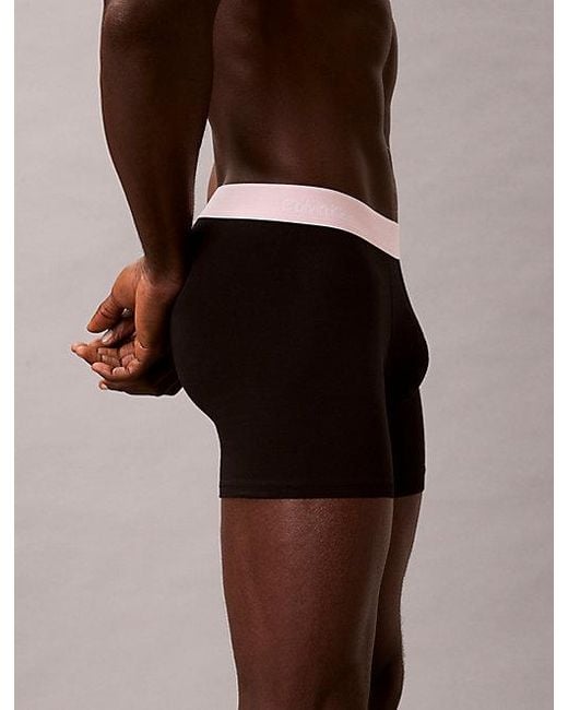 Calvin Klein 3-Pack Boxer Briefs in het Multicolor voor heren