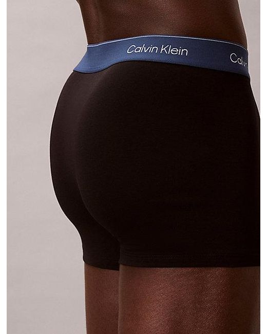 Calvin Klein Multicolor 3 Pack Relaxed Trunks for men