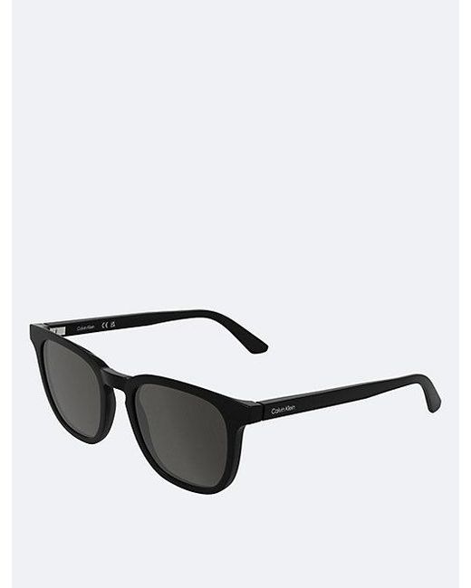 Calvin Klein Black Tea Cup Sunglasses for men