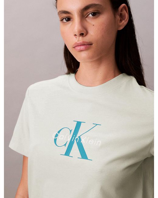 Calvin Klein Multicolor Monogram Logo T-Shirt