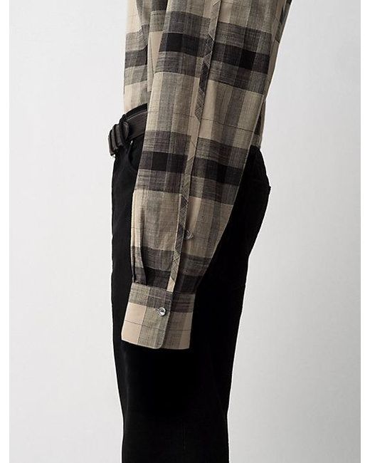 Calvin Klein Brown Blakely Plaid Button-Up Shirt for men
