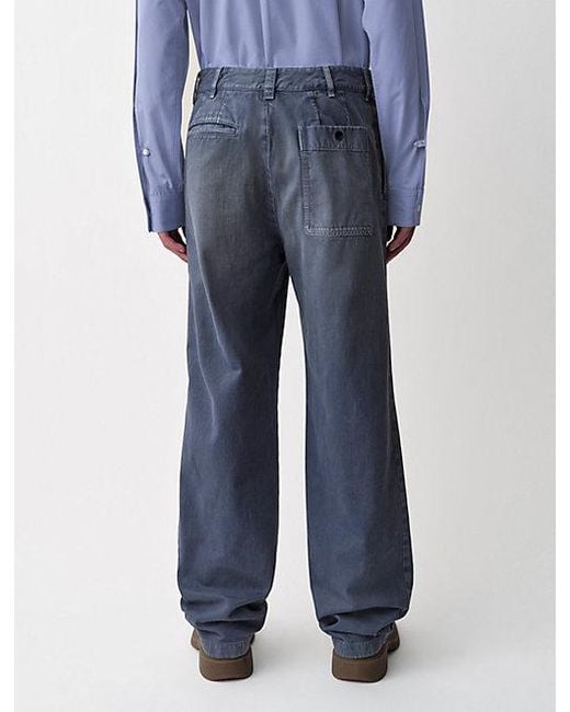 Calvin Klein Blue Bertie Chinos for men