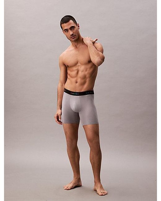 Calvin Klein Boxer Lang in het Multicolor voor heren