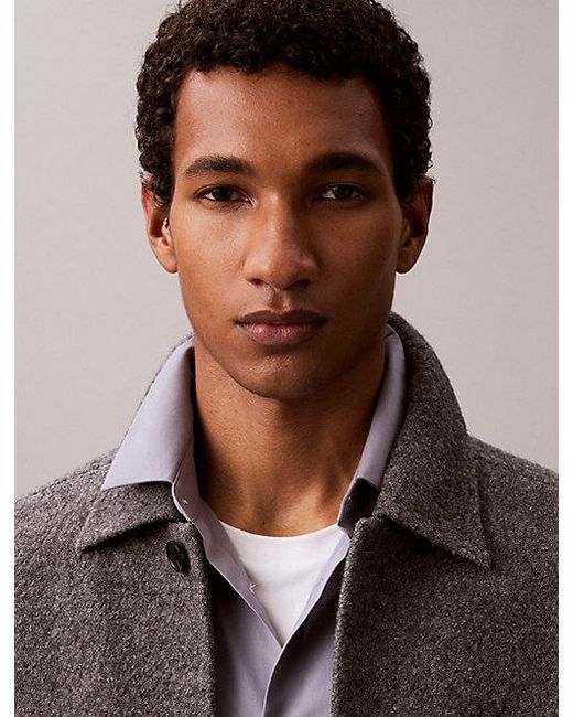 Calvin Klein Multicolor Cotton Stretch Slim Button Down Shirt for men