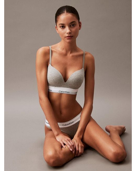Calvin klein plunge bh hot sale