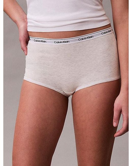 Calvin Klein Multicolor Boy Shorts Icon Logo