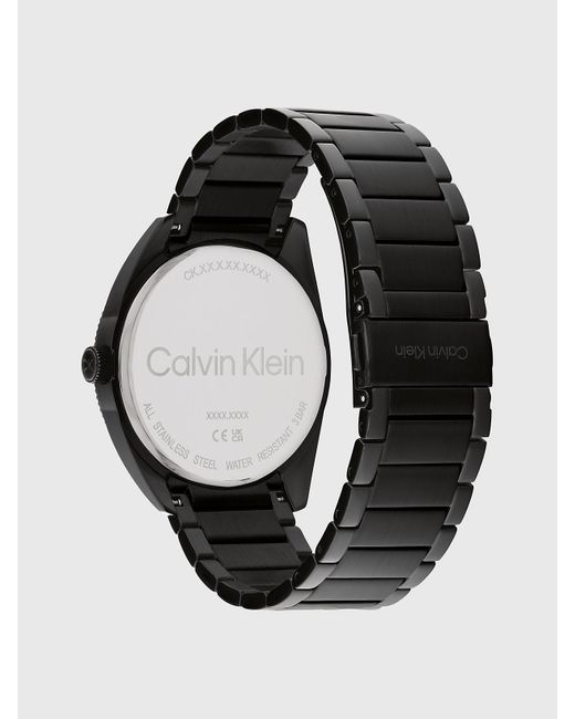 Calvin Klein Black Sunray Dial Bracelet Watch for men