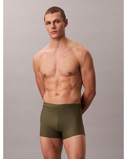 Calvin Klein Multicolor Swim Trunks Ck Knit for men