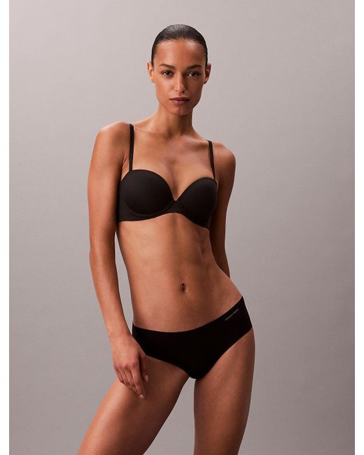 Reggiseno Push-Up Senza Spalline di Calvin Klein in Black