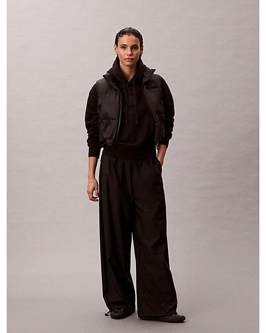 Calvin Klein Black Premium Terry Hoodie