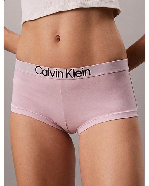 Calvin Klein Multicolor Boy Shorts Extra Soft Cotton Stretch