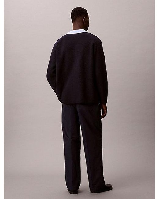 Calvin Klein Blue Jeans 90S Straight Chino Trousers for men