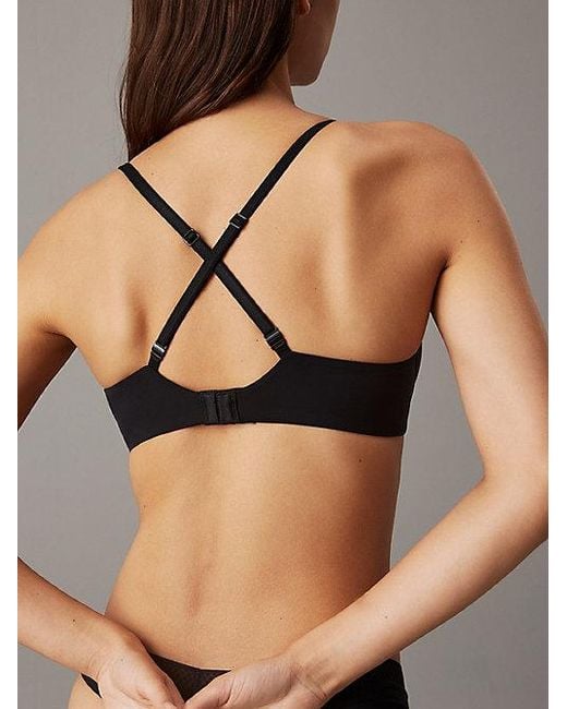 Calvin Klein Black Push-Up T-Shirt Bra