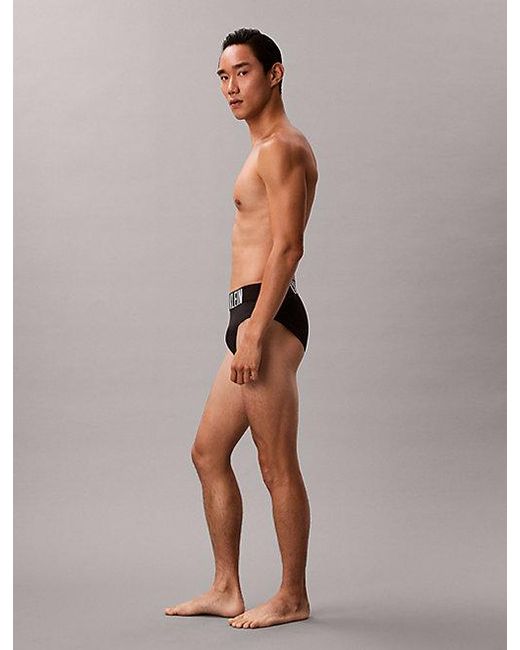 Calvin Klein Black Swim Briefs Intense Power for men