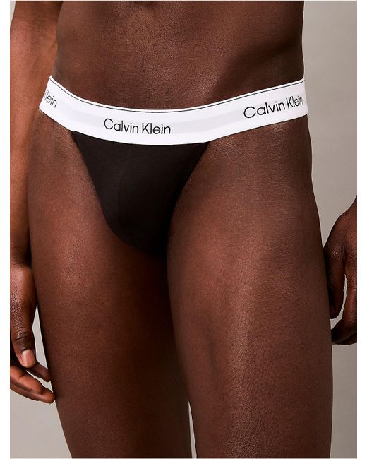 Calvin Klein Gray 3-Pack Thong for men