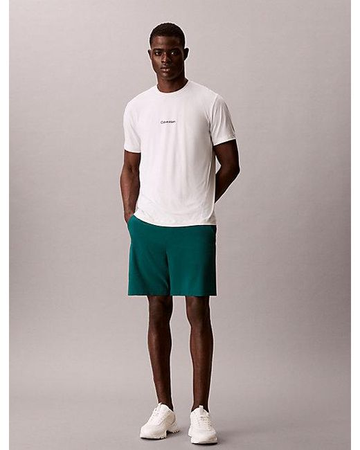 Calvin Klein Green Sport Woven Shorts Icon Sport for men